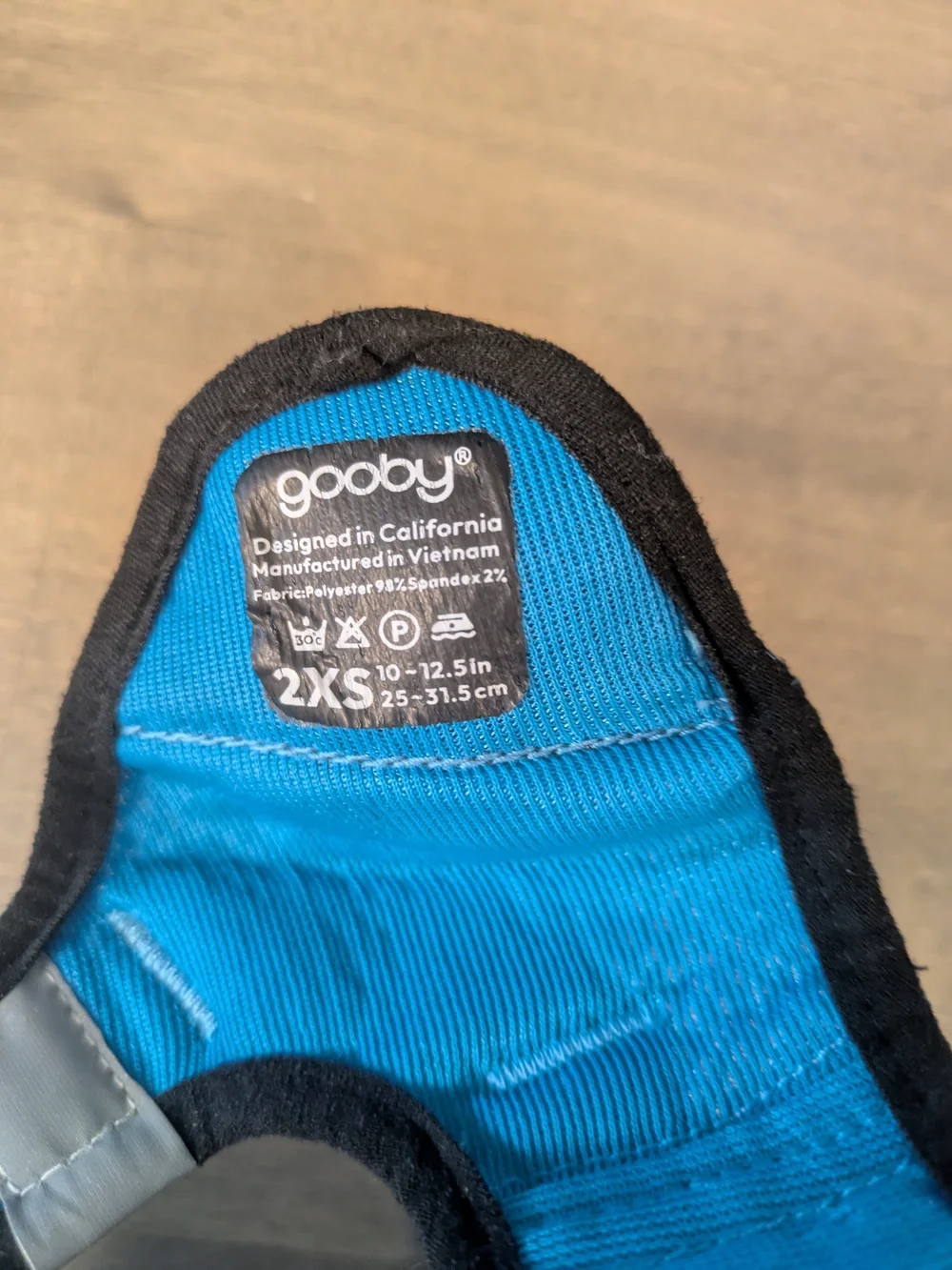 Blue Small Pet Harness with Quick-Release Buckle